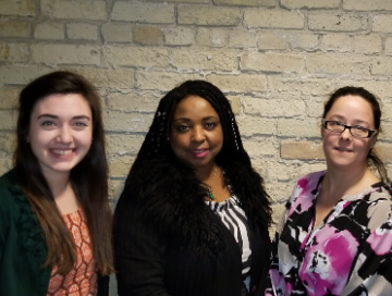 2018 committee leaders, Elizabeth, Shavonn, and Lindsay