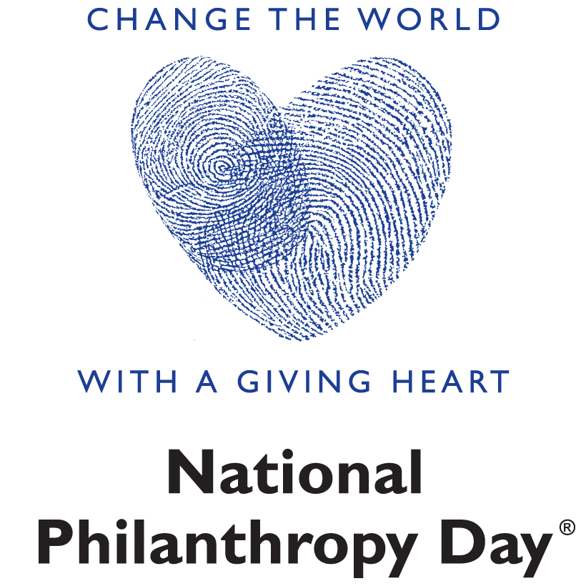 NPD "change the world with a giving heart" logo