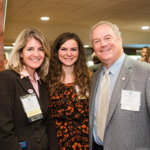 member with her partners in philanthropy at past event