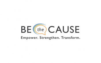 BEtheCAUSE campaign logo "Empower. Strengthen. Transform"