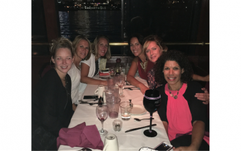 image of Michelle Fobair (front right) with her five sisters