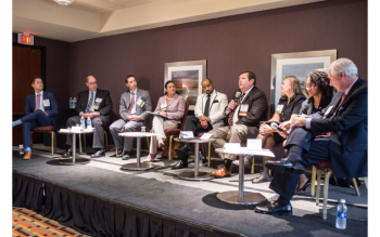 image of panelists on stage during the NPD 2017 Education Session