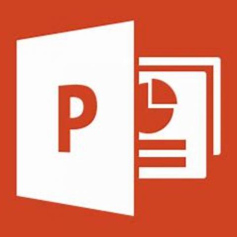 Microsoft icon for PowerPoint softwarre