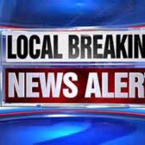 Image of local news screen shot "Local Breaking News Alert"