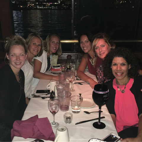 image of Michelle Fobair (front right) with her five sisters